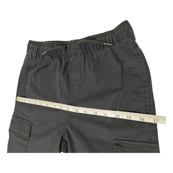 Gap Kids Boys Husky Large 10 Black Blue Gray Cargo Jogger Pants Pull On Lot of 3 - Picture 13 of 16